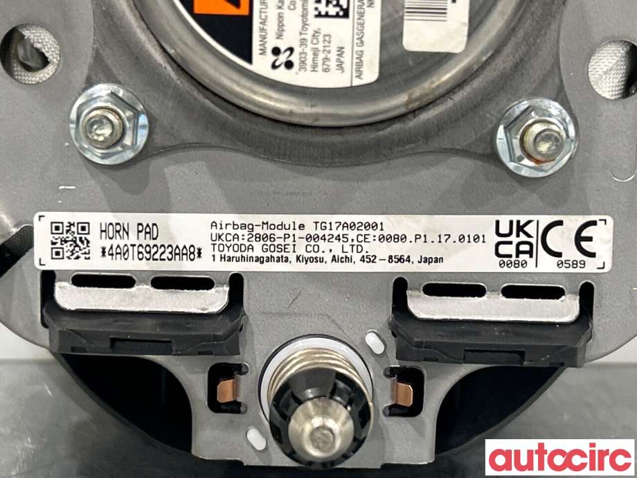 Airbag rattpute til Toyota RAV4 2019-->> (Type V)  (TOYOTA|4513012E40C0|)