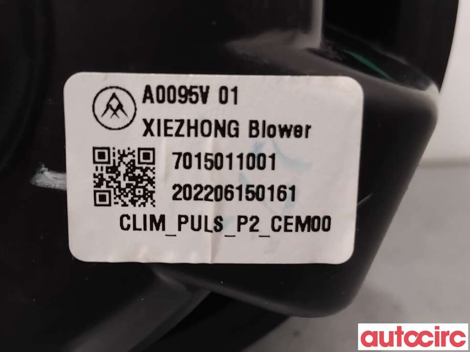 Varmeapparat motor til Peugeot 2008 2019-->> (Type II) (PEUGEOT|9840566280|7015011001|)