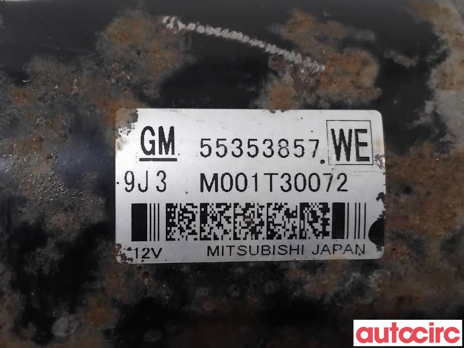 Starter diesel til Opel Insignia A 2009-2014 (OPEL|93169020|M001T30072|95520321)
