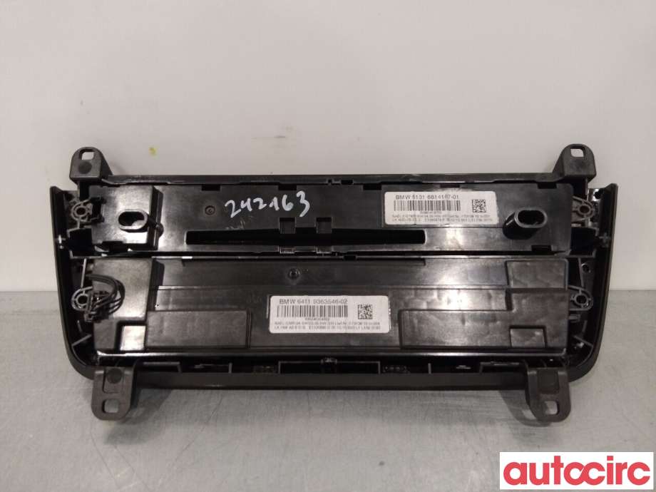 Varmeapparat betjening til BMW 3-Serie 2012-2018 (F30/F31/F34) (F30/F31/F34) (BMW|64119363544|64119226784|61316832880)