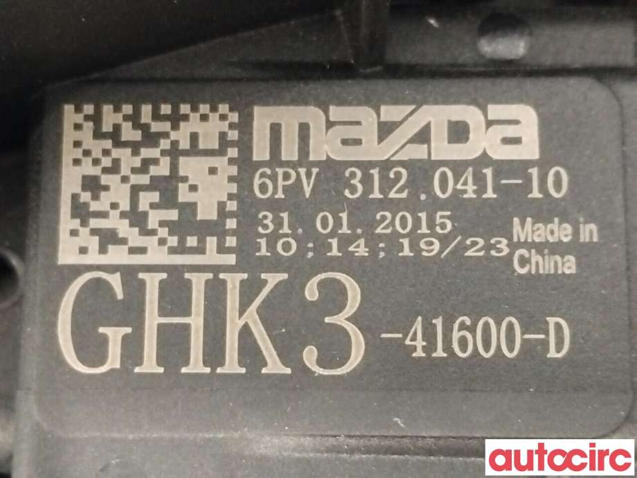 Pedal gass til Mazda CX-5 2012-2017 (Type I)  (MAZDA|GHK3-41-600G|GHK3-41600-D)