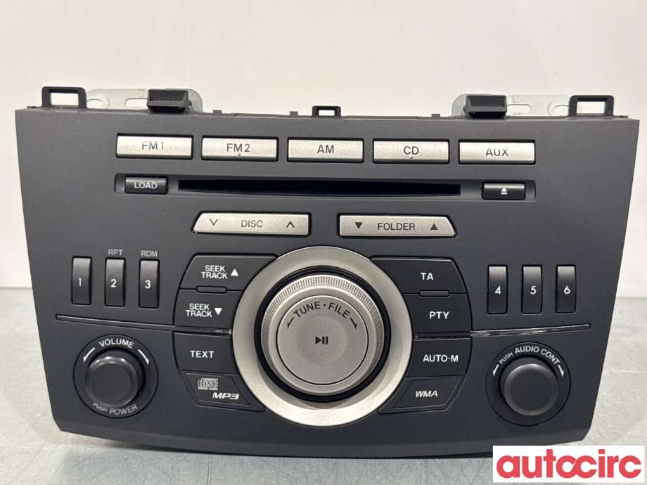 Bilstereo til Mazda 3 2009-2013 (Type II) (MAZDA|BDA4-66-AR0B|)