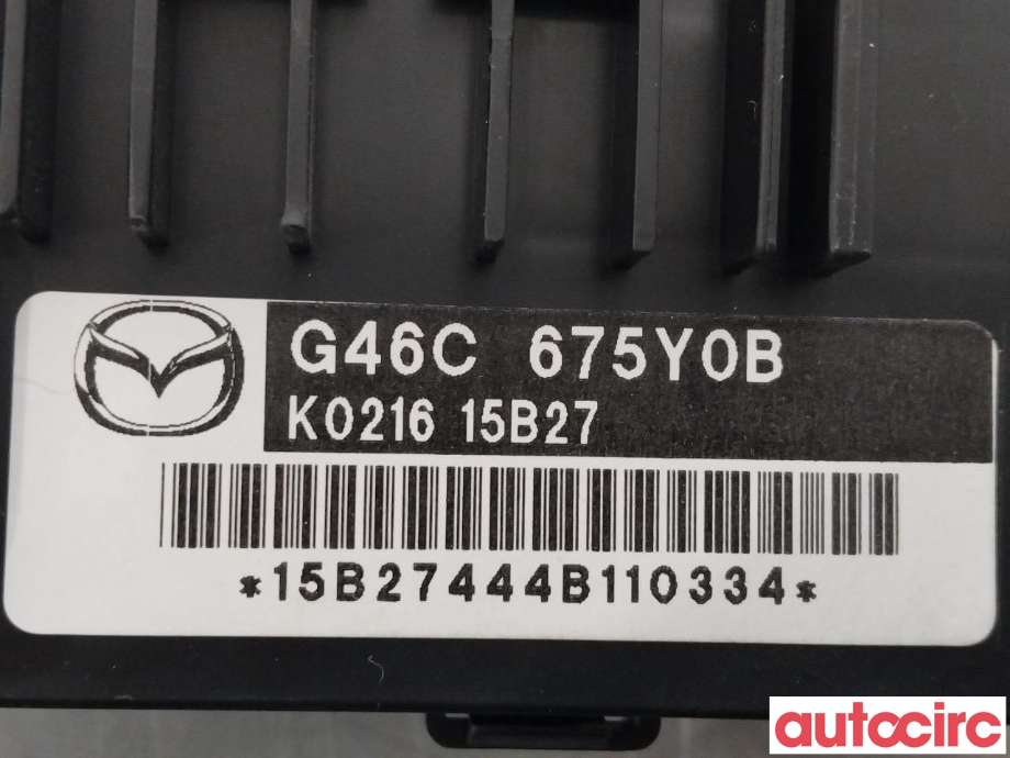 Styreenhet comfort (BCM) til Mazda CX-5 2012-2017 (Type I) (MAZDA|G46C-67-5Y0B|G46C-675Y0B)
