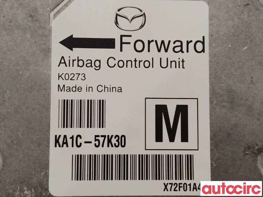 Airbag elektronikk til Mazda CX-5 2012-2017 (Type I) (MAZDA|KA1C-57-K30A|KA1C-57K30)