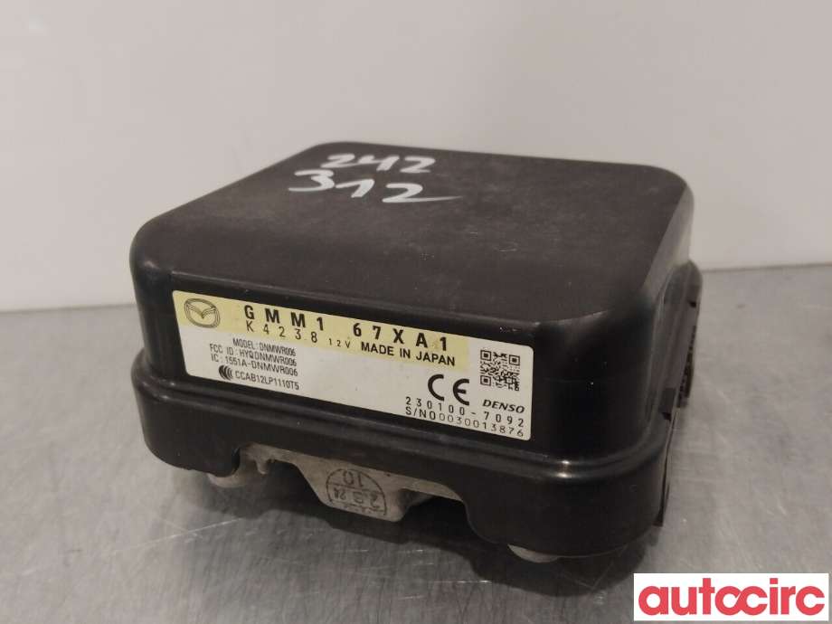 Sensor radar til Mazda CX-5 2012-2017 (Type I)  (MAZDA|GMM1-67-XA1E||GMM167XA1)