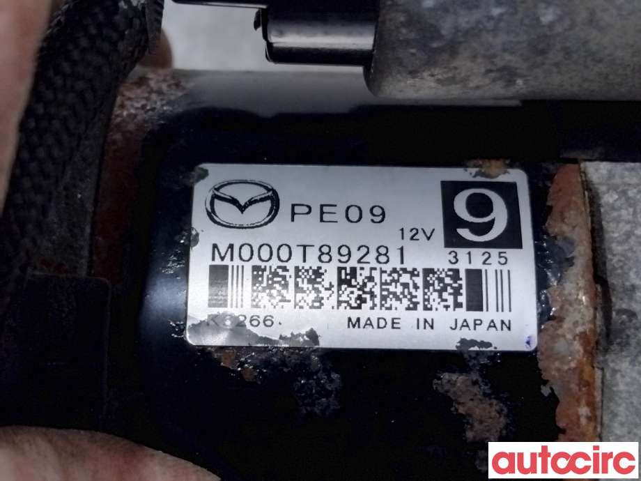 Starter til Mazda CX-5 2012-2017 (Type I)  (MAZDA|PE09-18-400|M000T89281|PE09)