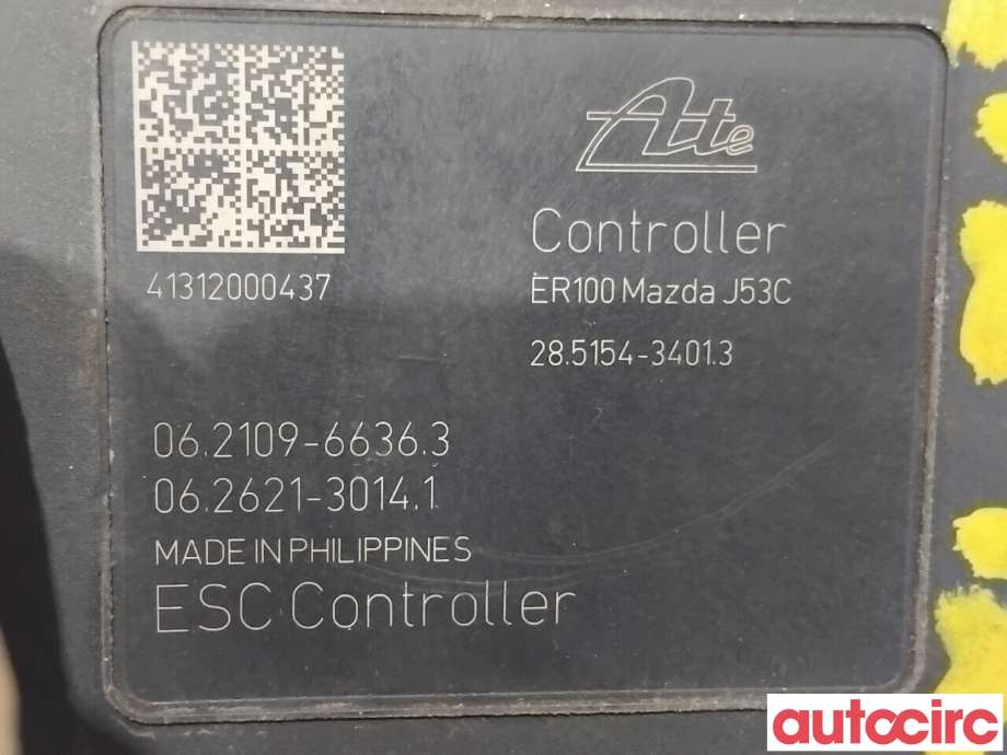 ABS sentral til Mazda CX-5 2012-2017 (Type I) (MAZDA|KJY1-43-7A0C|062109-66363|KJ01437A0A)