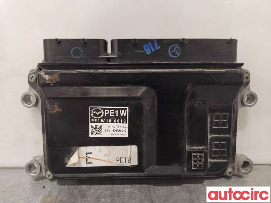 Styreenhet motor til Mazda CX-5, 2012-2017 (Type I) (MAZDA|PE1W-18-881R)