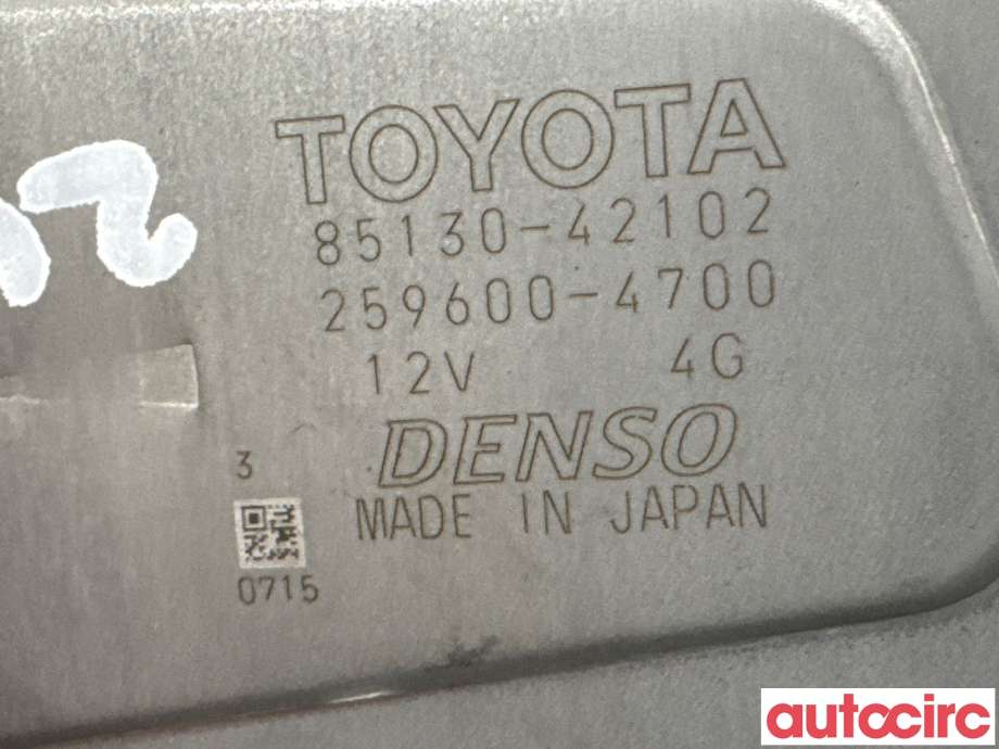 Viskermotor bakrute til Toyota RAV4 2019-->> (Type V)  (TOYOTA|8513042102|259600-4700|85130-42102)