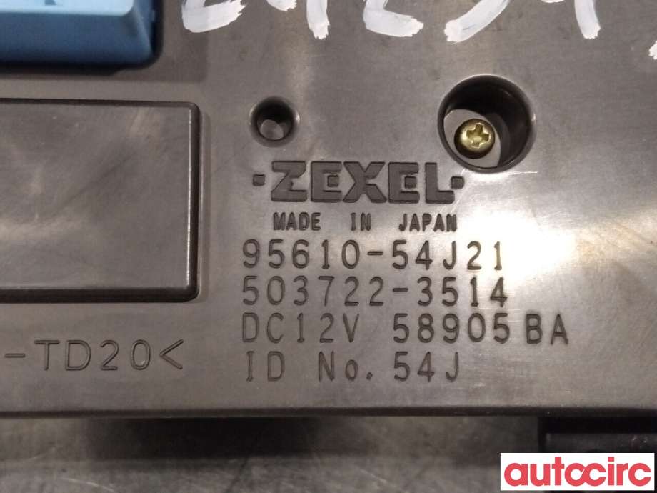 Varmeapparat betjening til Suzuki Grand Vitara 1998-2005 (Type II)  (SUZUKI|9561054J215PK)