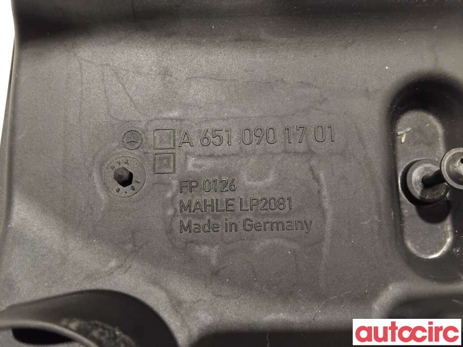Luftfilterboks til Mercedes C-Klasse 2011-2014 (Fase 2) (W204) (W204) (MERCEDES|A6510901701|)