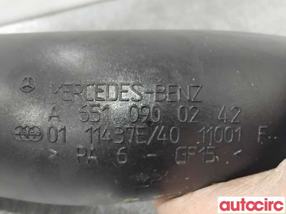 Turbo rør til Mercedes C-Klasse 2011-2014 (Fase 2) (W204) (W204) (MERCEDES|A6510900242||A6510903842)