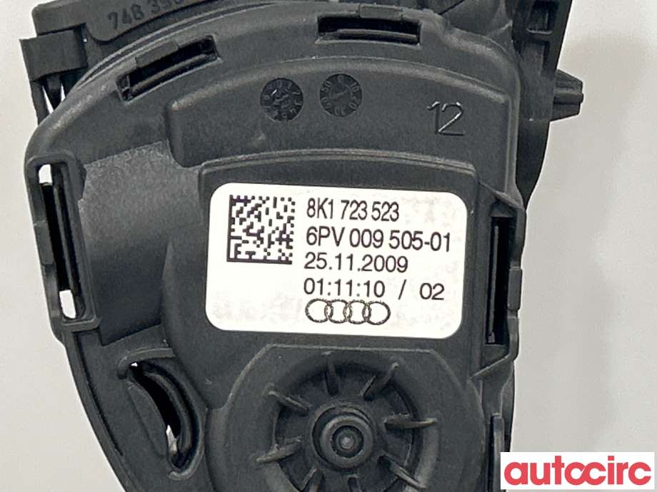 Pedal gass til Audi A6 2008-2011 (Type III, Fase 2) (C6) (C6) (AUDI|8K1723523A|6PV009505-01|8K1723523)