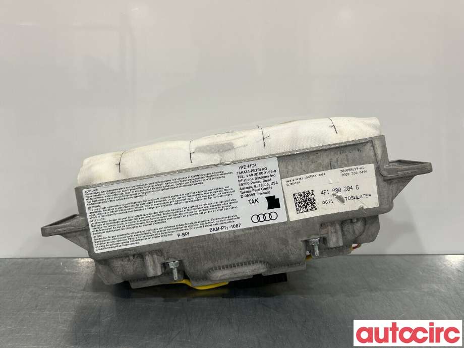 Airbag passasjer til Audi A6 2008-2011 (Type III, Fase 2) (C6) (C6) (AUDI|4F1880204J|4F1880204G)