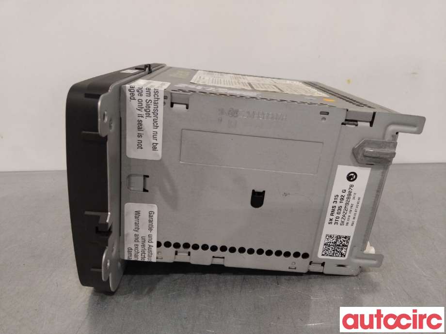 Bilstereo navigasjon til Škoda Superb 2008-2015 (Type II)  (SKODA|3T0035192G|RNS315)