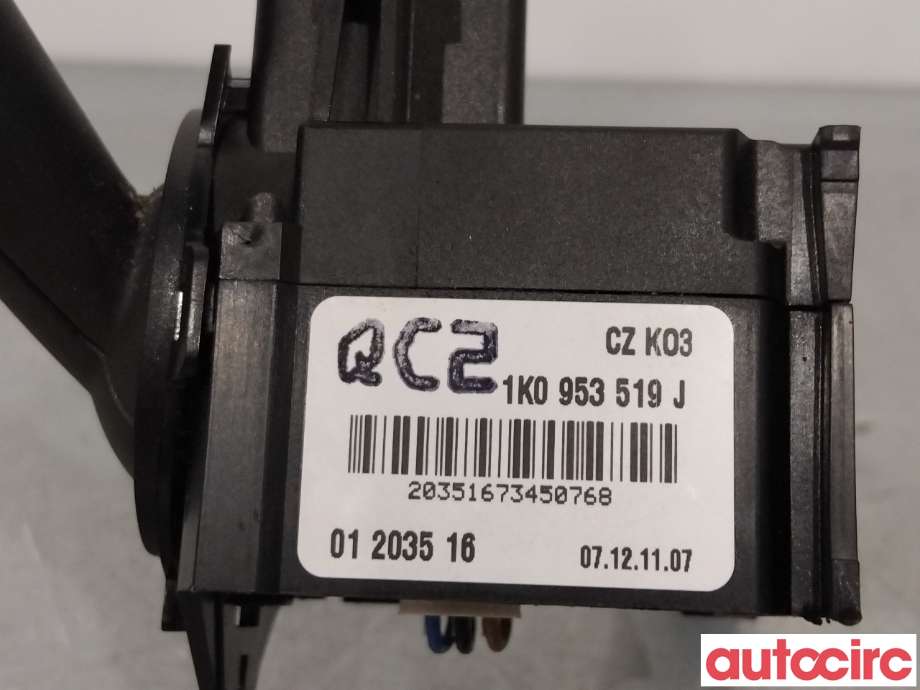 Bryter visker til Škoda Octavia 2005-2008 (Type II, Fase 1) (SKODA|1K0953519J)