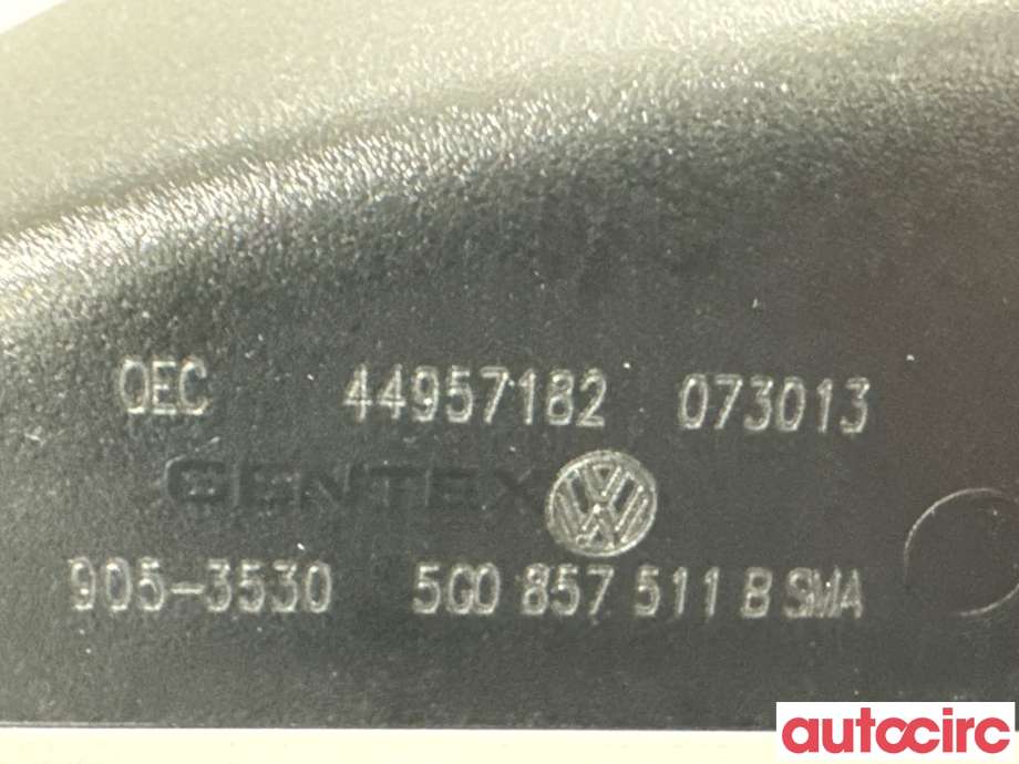 Speil innvendig til Škoda Octavia 2013-2016 (Type III, Fase 1)  (SKODA|5G0857511B|)