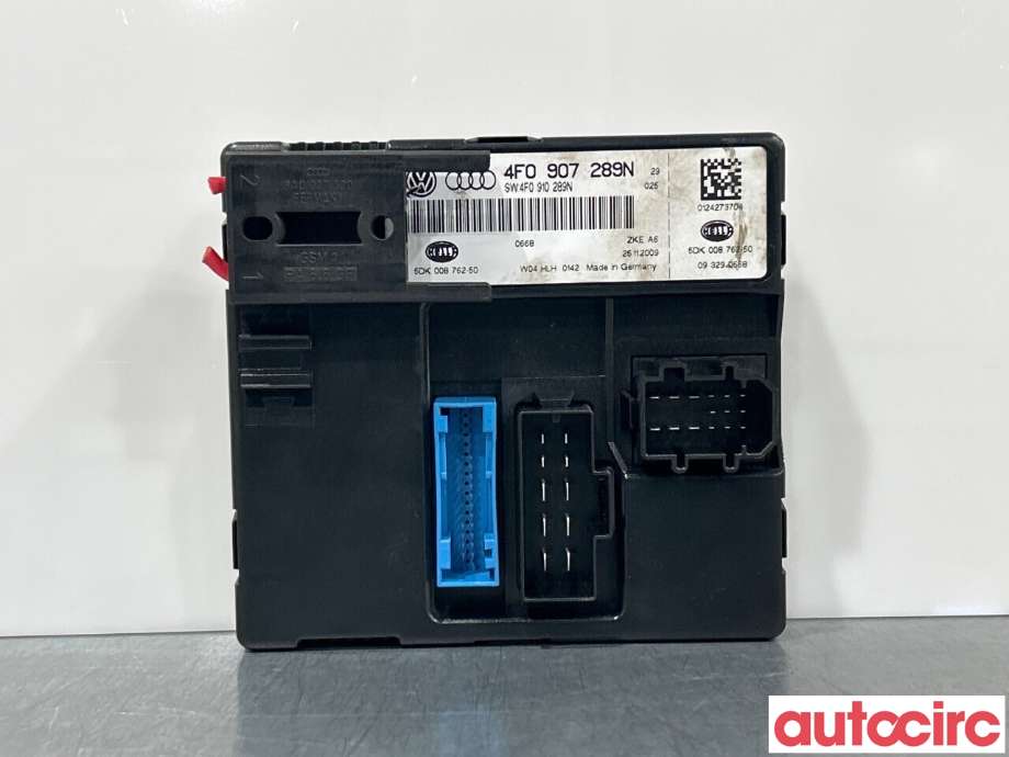 Styreenhet comfort (BCM) til Audi A6 2008-2011 (Type III, Fase 2) (C6) (C6) (AUDI|4F0910289N|4F0907289N)