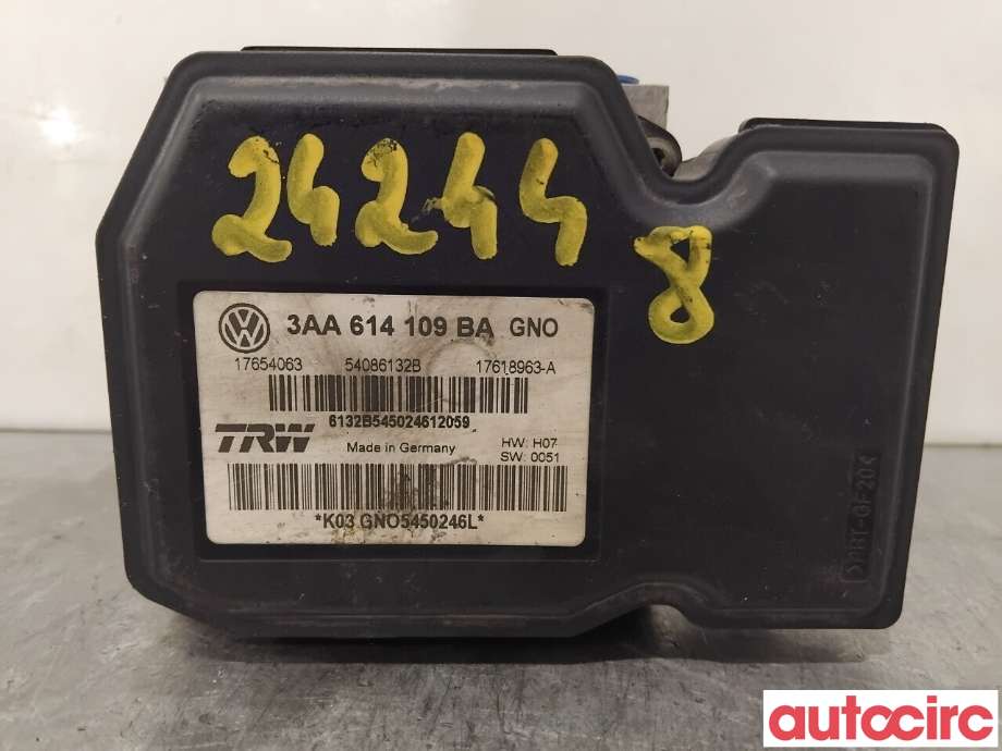 ABS sentral til VW Passat 2011-2015 (B7) (B7) (VOLKSWAGEN|3AA614109BA|54086132B|3AA614109BR)