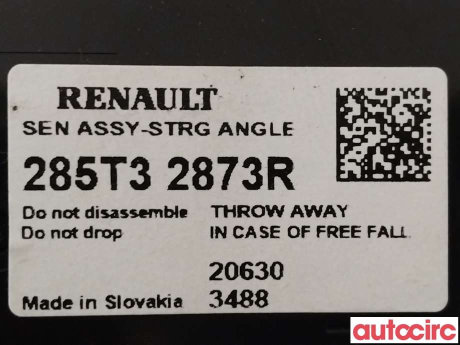 Sensor diverse til Renault Zoe 2013-2019 (Fase 1)  (RENAULT|285T32873R|)
