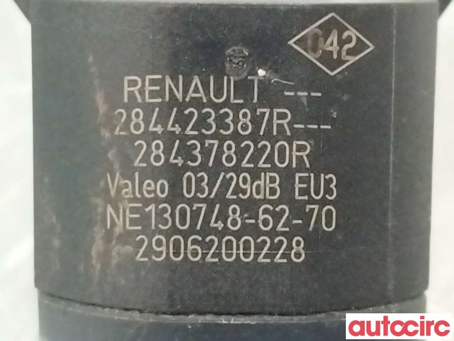 Parkeringssensor bak til Renault Zoe 2013-2019 (Fase 1)  (RENAULT|284423387R|)