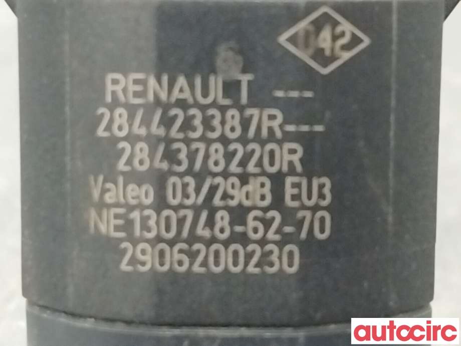 Parkeringssensor bak til Renault Zoe 2013-2019 (Fase 1)  (RENAULT|284423387R|)