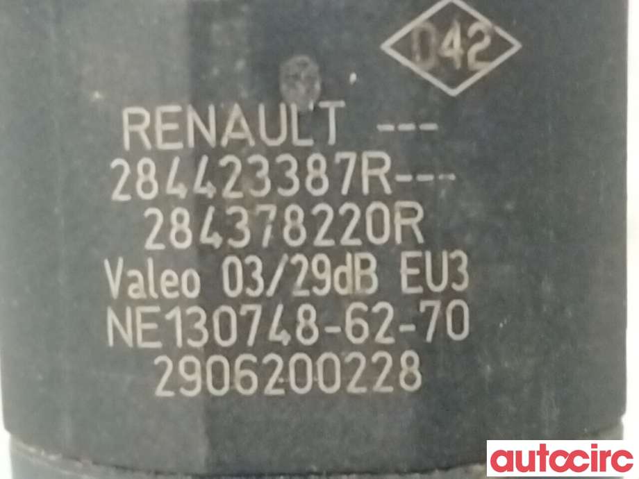 Parkeringssensor bak til Renault Zoe 2013-2019 (Fase 1)  (RENAULT|284423387R|)
