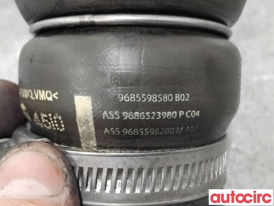Turbo rør til Peugeot 308 2011-2013 (Type I, Fase 2)  (PEUGEOT|0382PJ||9685598580)