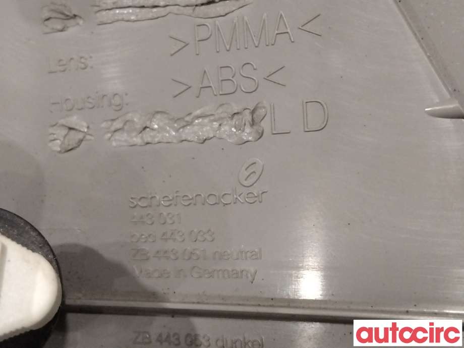 Baklykt venstre til Opel Vectra C 2005-2008 (Type II)  (OPEL|93177995)