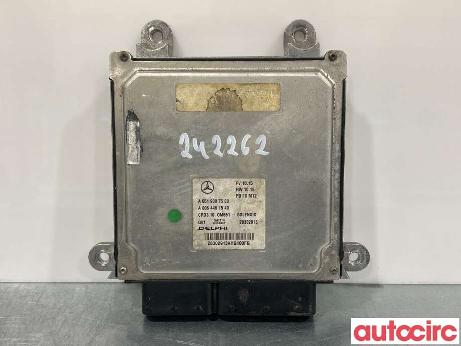 Styreenhet motor til Mercedes C-Klasse 2011-2014 (Fase 2) (W204) (W204) (MERCEDES|A6519007500|28302913)