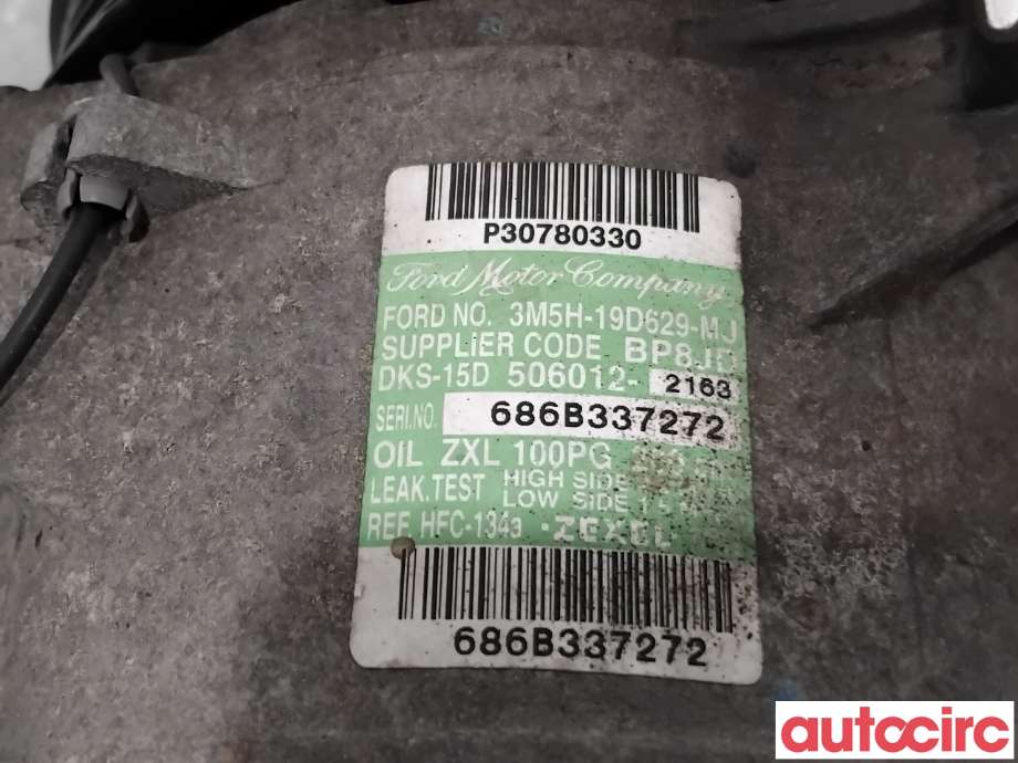 Aircondition kompressor til Ford Focus 2004-2007 (Type II, Fase 1)  (FORD|1906929|506012-2163|30780330)