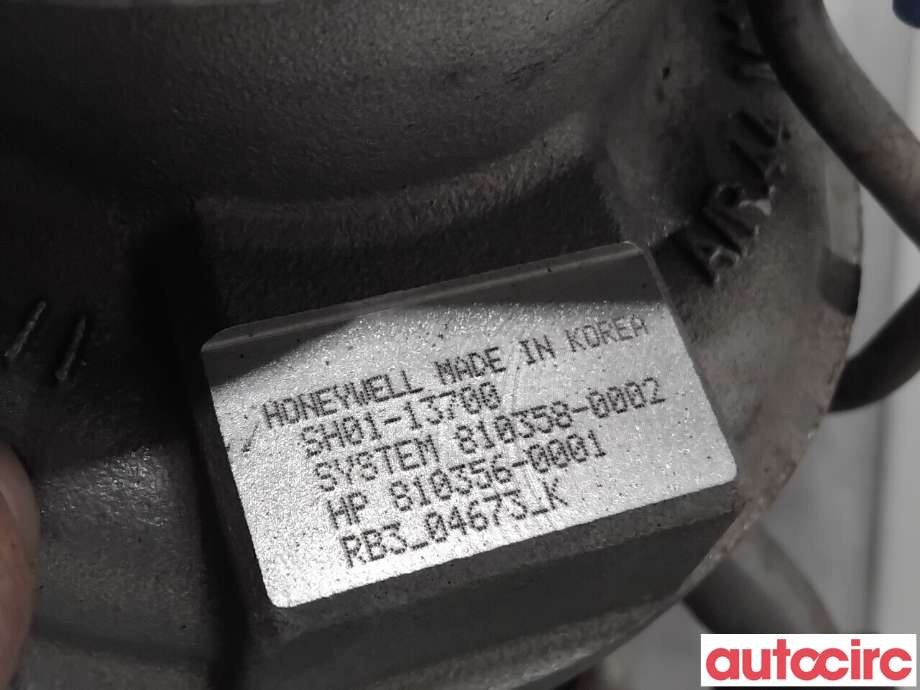 Turbo til Mazda 3 2013-2016 (Type III, Fase 1)  (MAZDA|SH01-13-700E|810357-0002|SH01-13700)