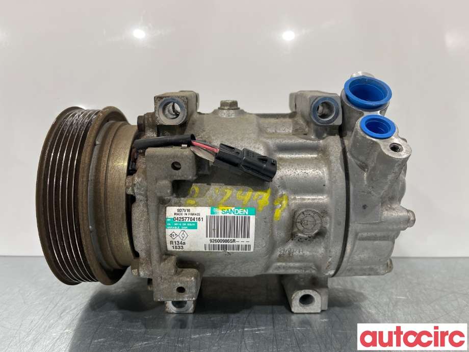 Aircondition kompressor til Nissan Qashqai 2010-2014 (Type I, Fase 2)  (NISSAN|2763000Q3J|SD7V161833|926009865R)