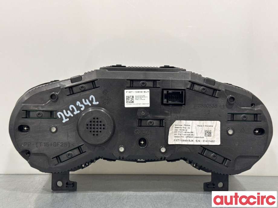 Instrumentpanel til Ford Focus 2014-2018 (Type III, Fase 2)  (FORD|2303634|VPFMGF-10849-BJA|F1ET-10849-BJK)