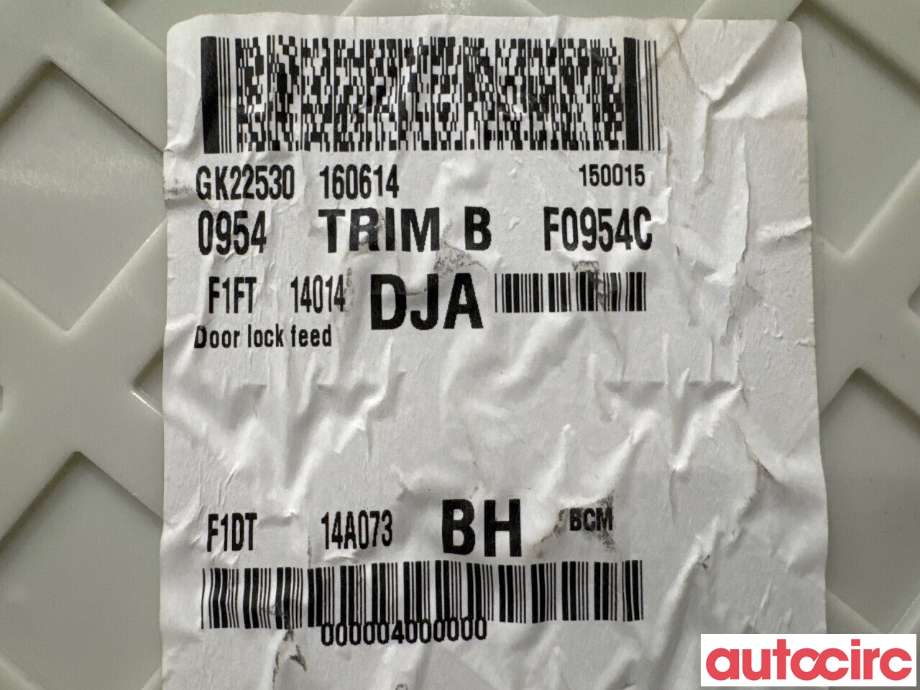 Sikringsboks til Ford Focus 2014-2018 (Type III, Fase 2)  (FORD|2227208||2506087)