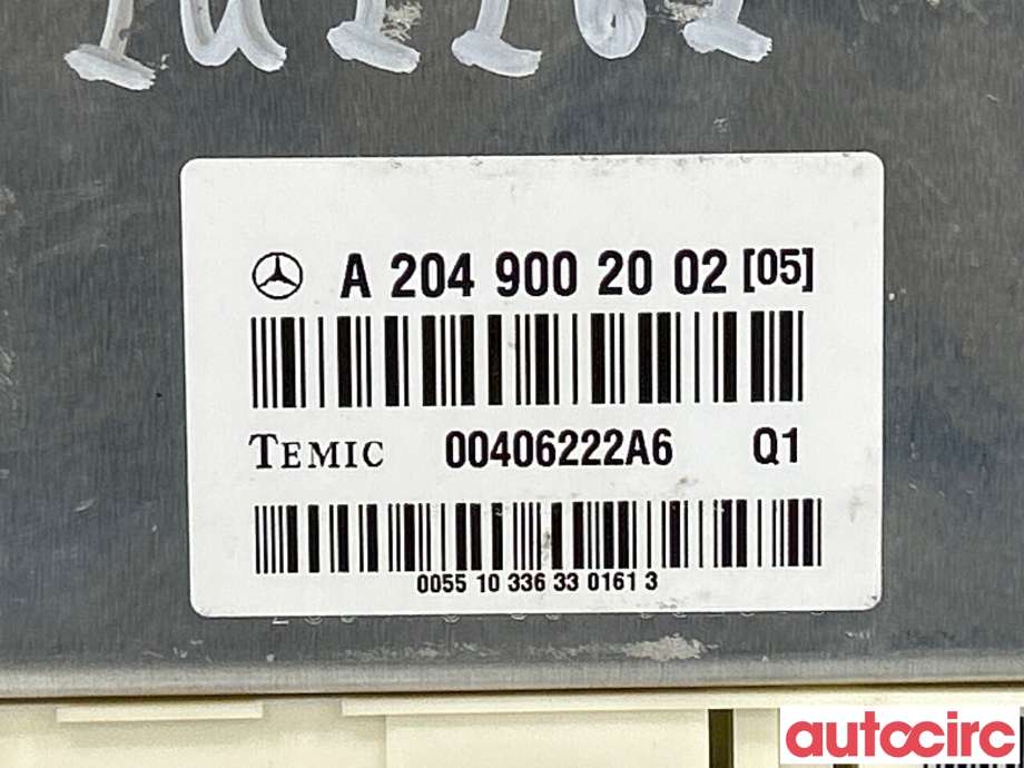 Styreenhet nivå/luftfjæring til Mercedes C-Klasse 2011-2014 (Fase 2) (W204) (W204) (MERCEDES|A2049000607|A2049002002)