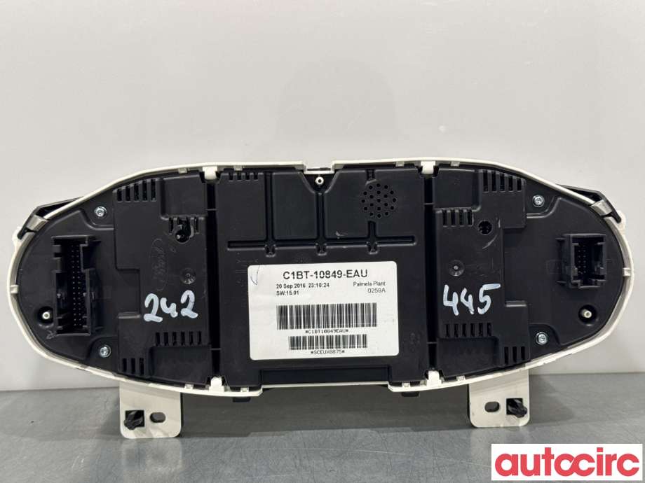 Instrumentpanel til Ford Fiesta 2013-2017 (Type VI, Fase 2)  (FORD|2086524||C1BT-10849-EAU)