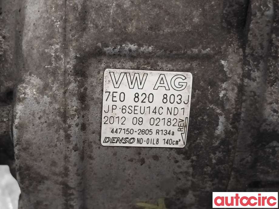 Aircondition kompressor til VW Amarok 2010-2016 (Type I, Fase 1)  (VOLKSWAGEN|7E0820803J|447150-2605)