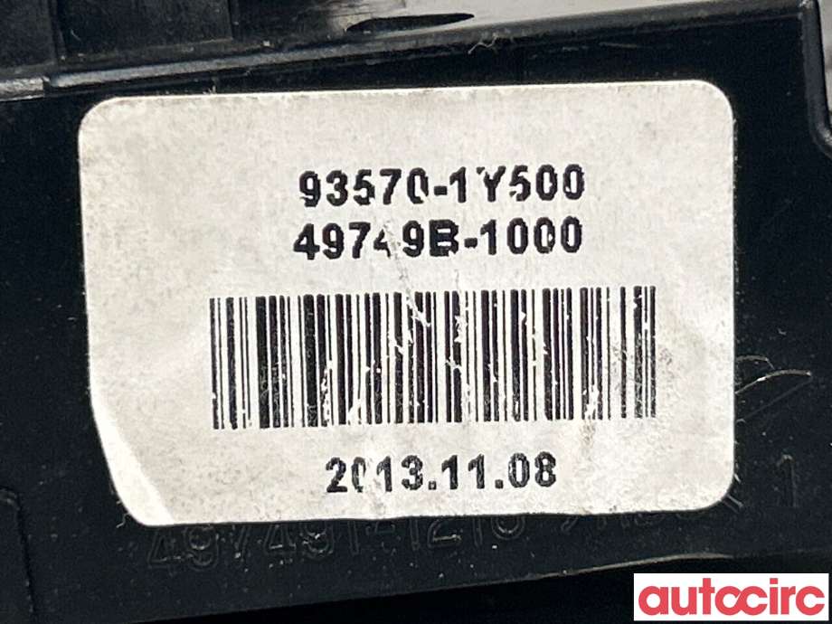 Bryter ruteheis til Kia Picanto 2011-2017 (Type II)  (KIA|935701Y500)