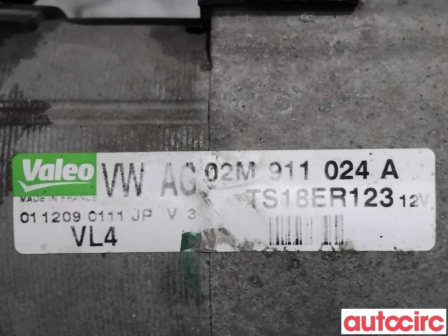 Starter diesel til Škoda Yeti 2009-2013 (Fase 1)  (SKODA|02M911024PX|TS18ER123|02M911024A)