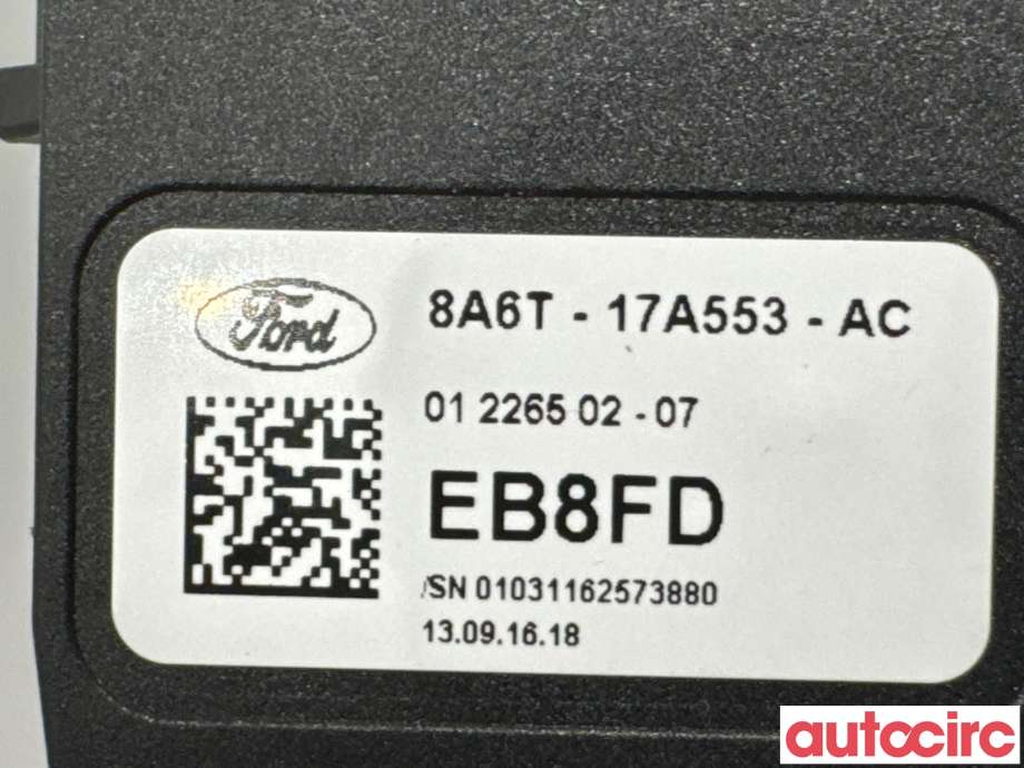 Bryter visker til Ford Fiesta 2013-2017 (Type VI, Fase 2)  (FORD|1537625|01226502-07|8A6T-17A553-AC)