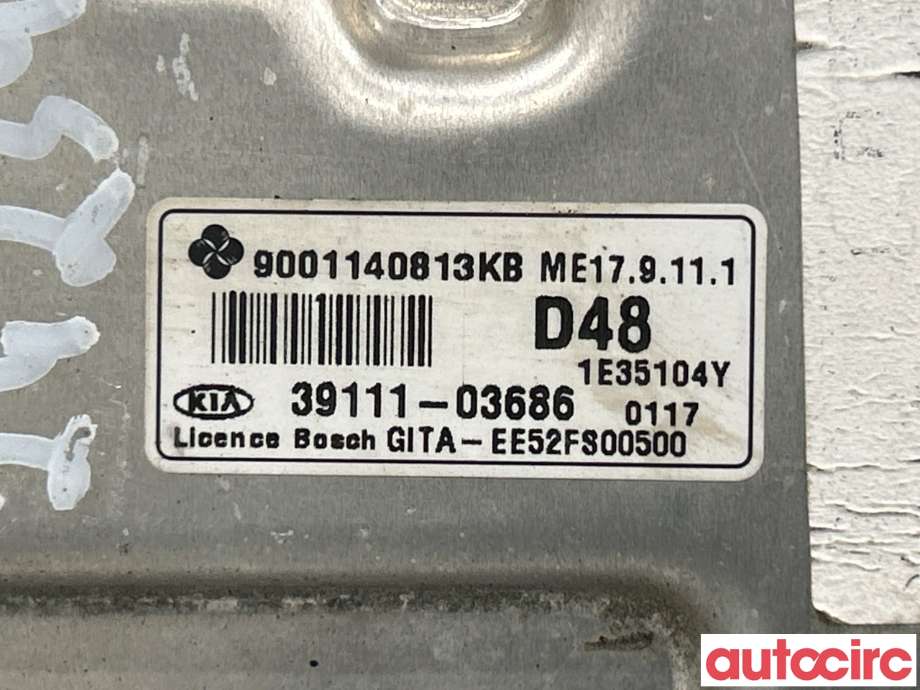 Styreenhet motor til Kia Picanto 2011-2017 (Type II) (KIA|3911103686)