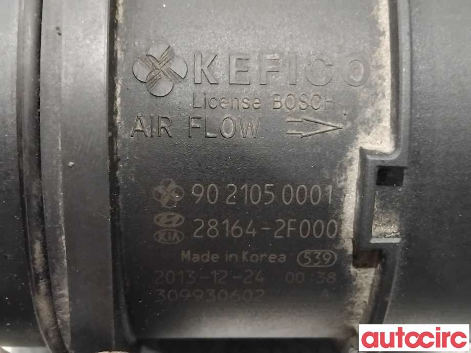 Luftmengde/luftmassemåler til Kia Sportage 2010-2016 (Type III) (KIA|281642F000|9021050001|28164-2F000)