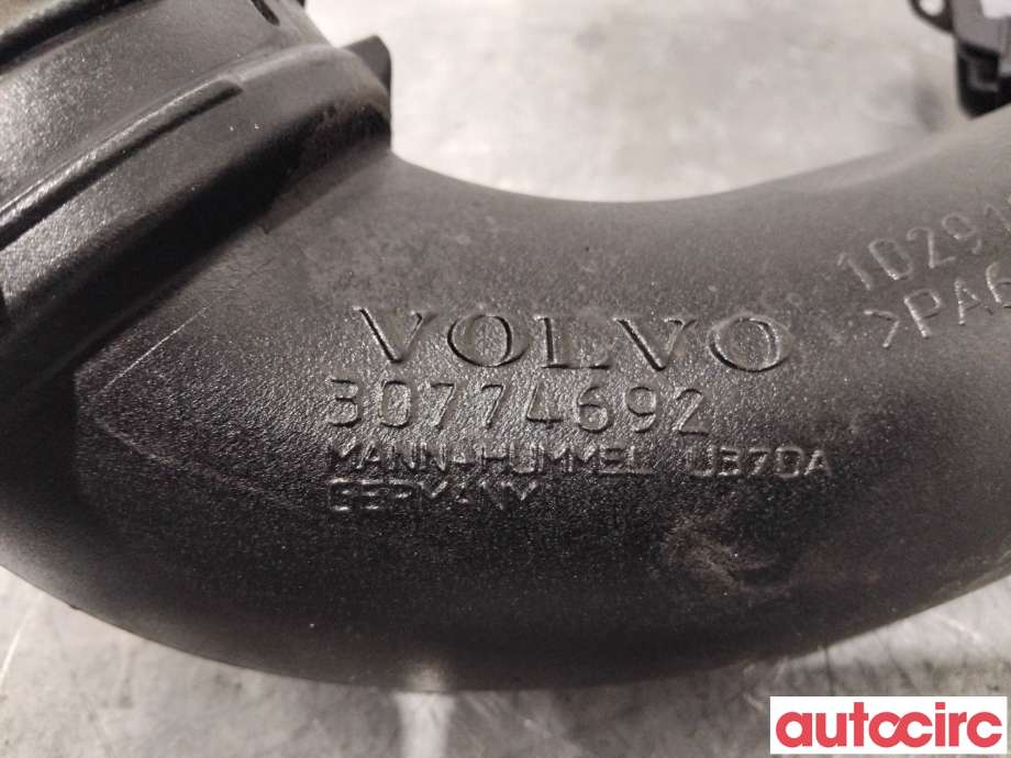 Luftslange innsug til Volvo V70 2007-2013 (Type III, Fase 1)  (VOLVO|30774692|)