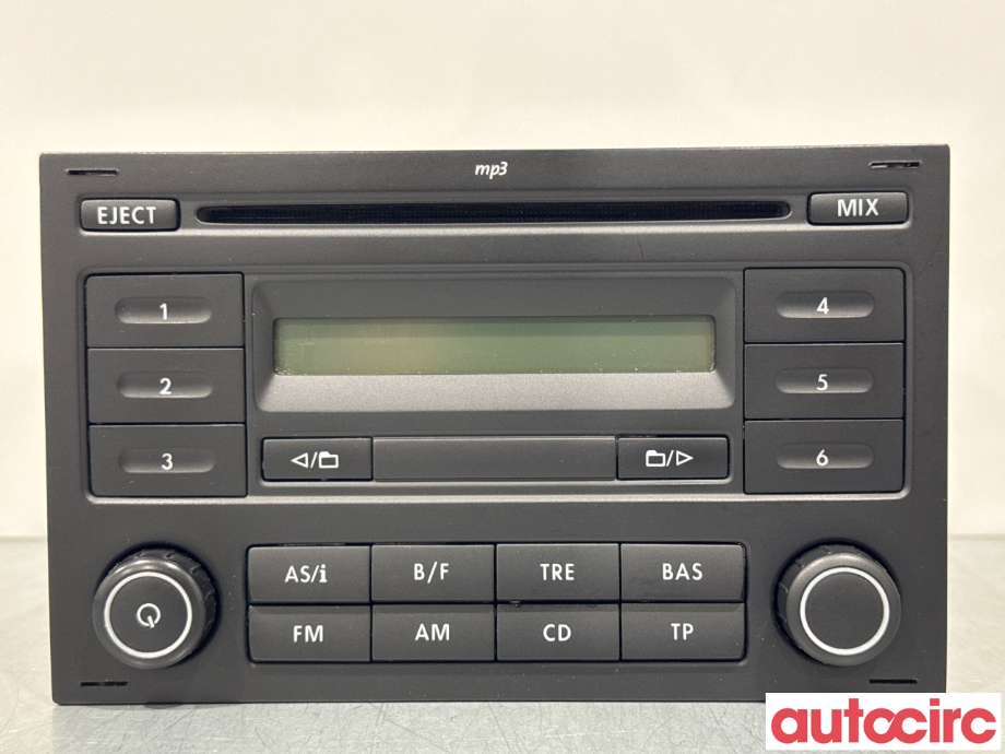 Bilstereo til VW Transporter / Caravelle 2003-2009 (Fase 1) (T5) (T5) (VOLKSWAGEN|NO NR|28091062|7H0035152F)