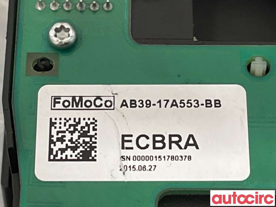 Bryter visker til Ford Ranger / Ranger Raptor 2015-2022  (FORD|5362120|AB39-17A553-BB)