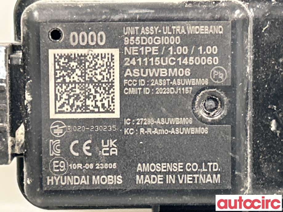 Styreenhet nøkkelfri/keyless til Hyundai Ioniq 5 2021-->>  (HYUNDAI|955D0GI000)