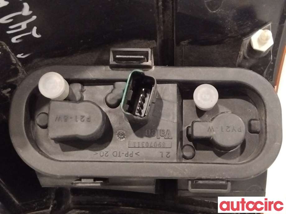 Baklykt venstre til Nissan Qashqai 2007-2010 (Type I, Fase 1)  (NISSAN|26555JD000|26555EY00A)