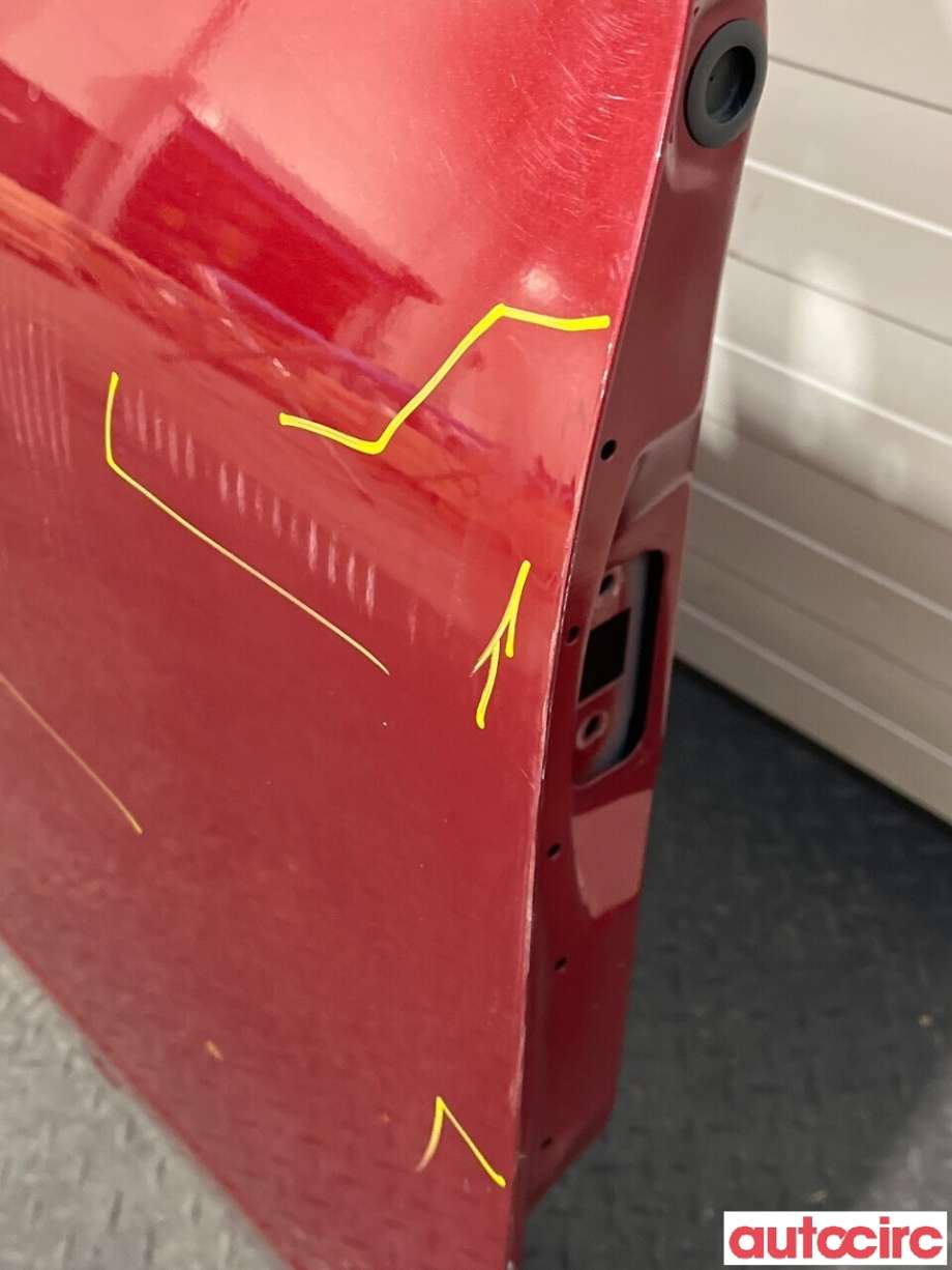 Dør høyre foran til Nissan Qashqai 2010-2014 (Type I, Fase 2)  (NISSAN|H0100JD0MD)