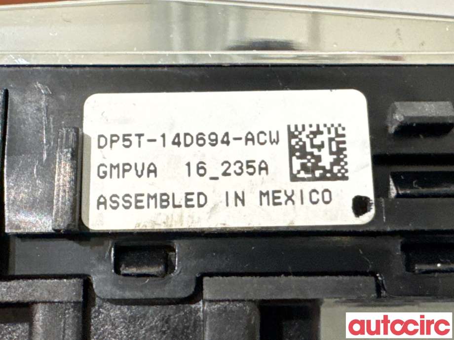 Bryter setevarme til Ford Fiesta 2013-2017 (Type VI, Fase 2)  (FORD|5224449||DP5T-14D694-ACW)